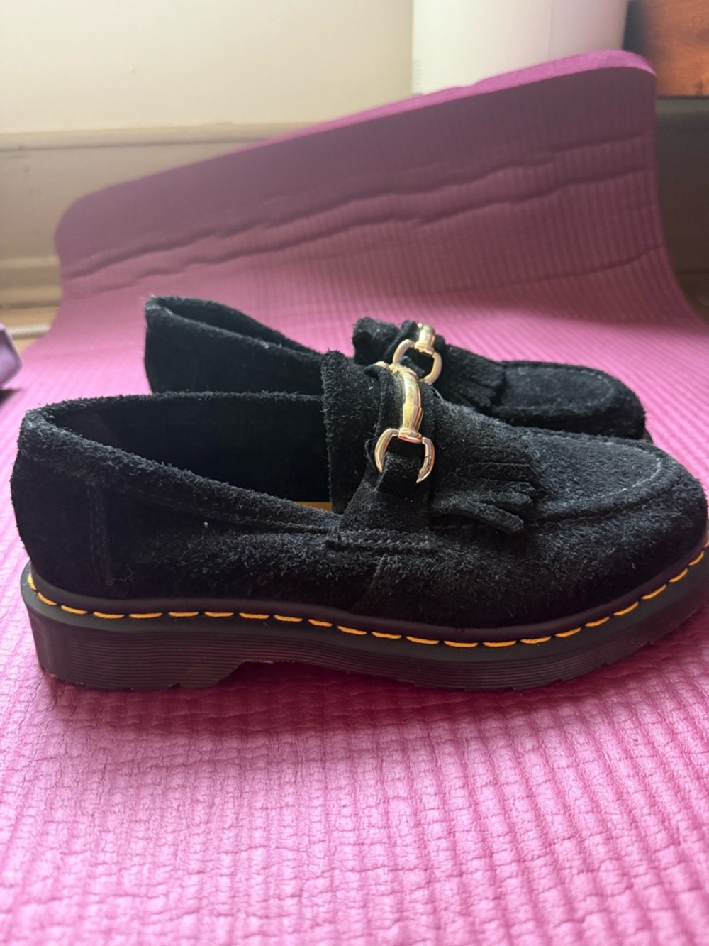 Black Doc Marten Loafer